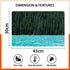 Polypropylene Table Mats & Coasters for Dining Table at Home (Fiume - Set of 6)